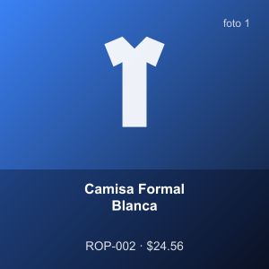 Camisa Formal Blanca